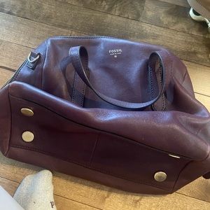 FOSSIL Mauve handbag